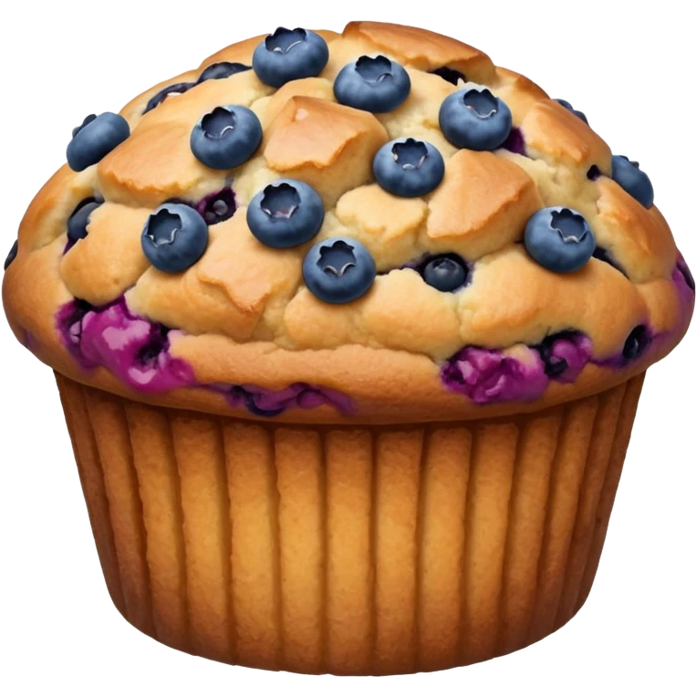 Berry muffin emoji