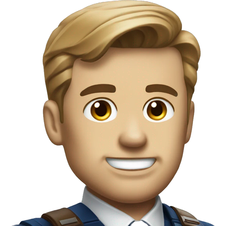 Captain America who is also a lawyer. emoji