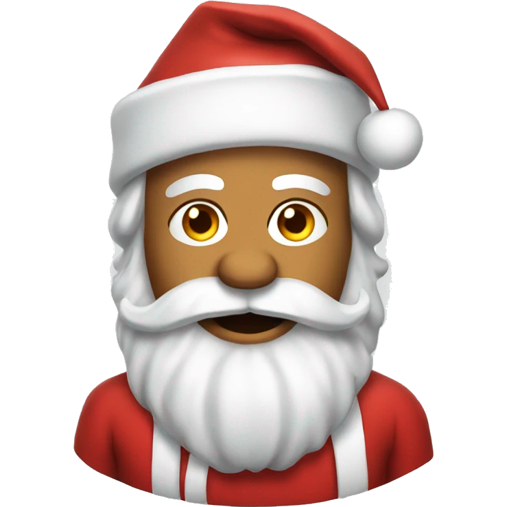 Creazy santa emoji