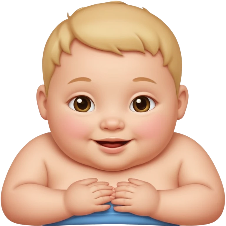 Fat baby emoji