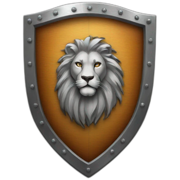 shield with lion logo emoji