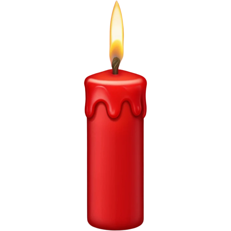 Form € birthday candle  emoji