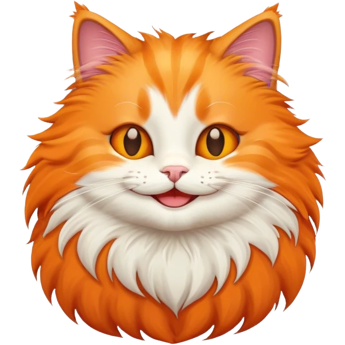 Cat laughing  emoji