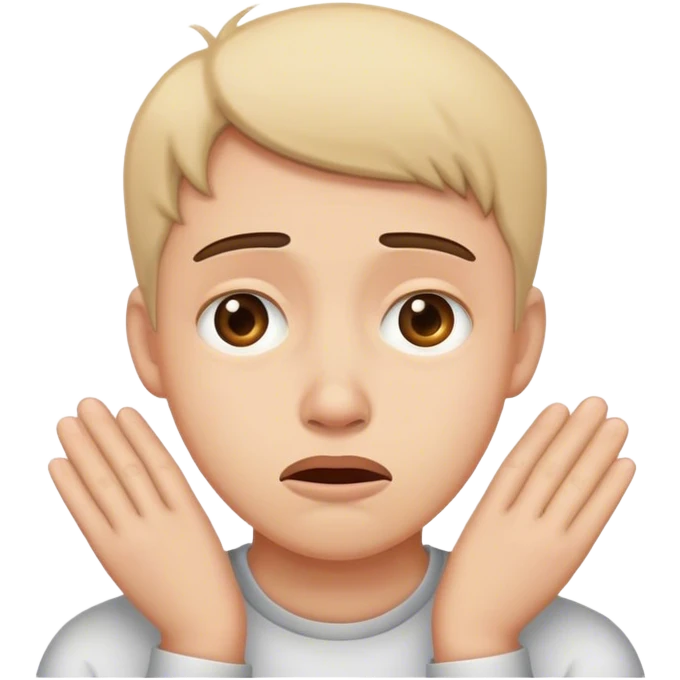 Very embarrassed  emoji