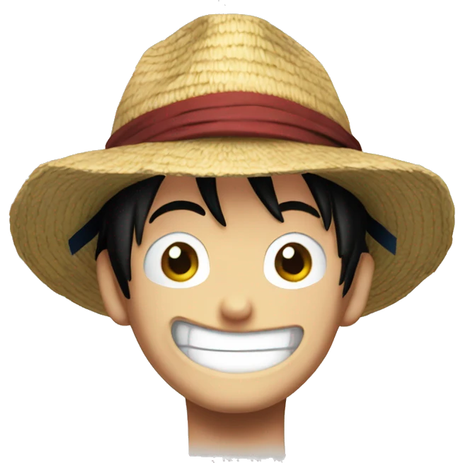 Luffy emoji