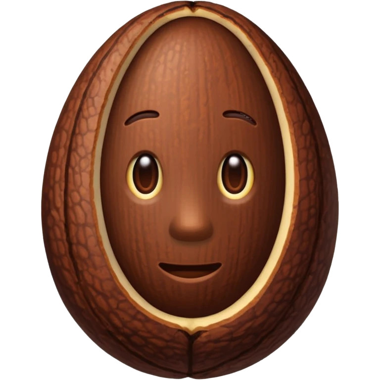 cocoa bean emoji