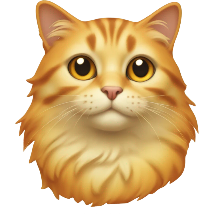 colby cheese colored cat emoji