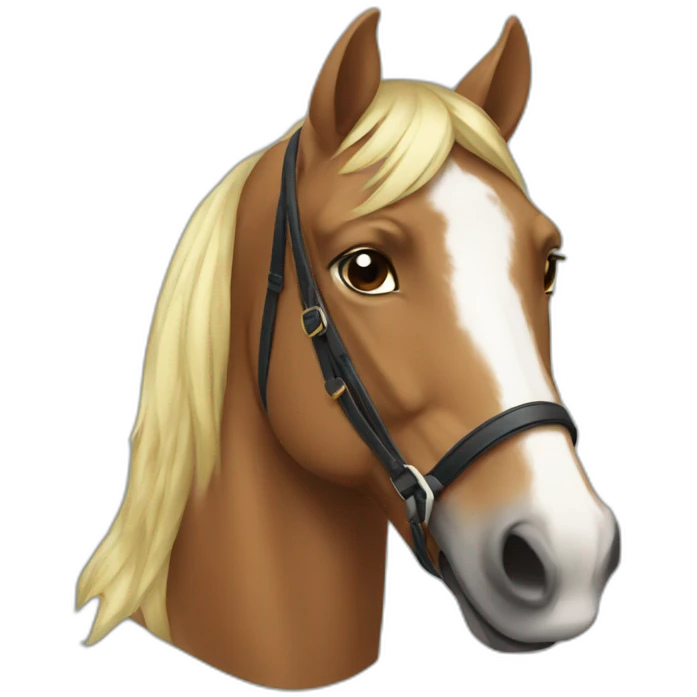 Equestrian emoji