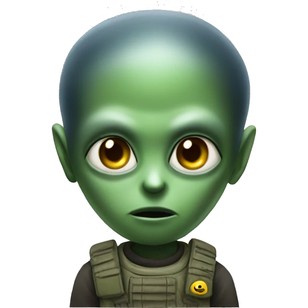 amry alien emoji
