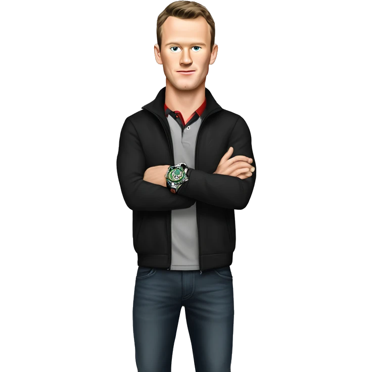 Jonathan Toews as a Rolex watch emoji