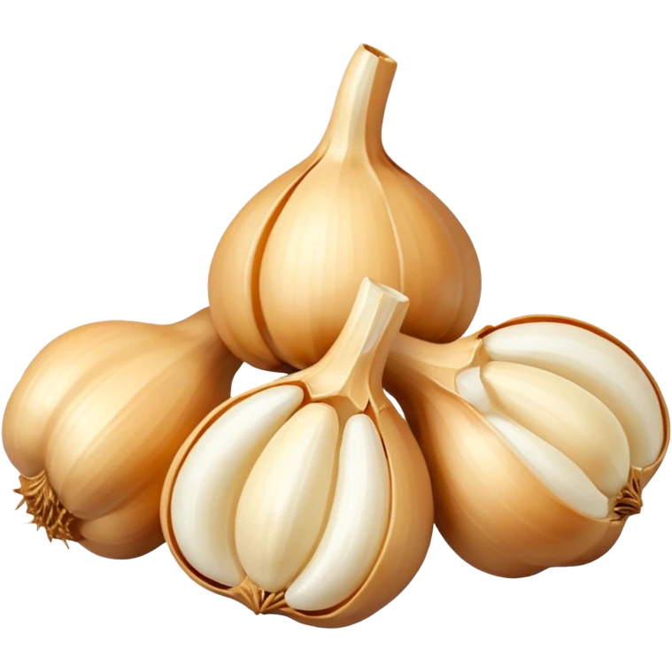 peeled garlic cloves emoji