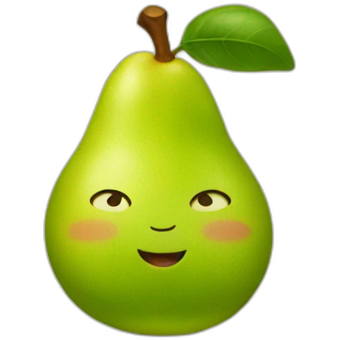 pear emoji