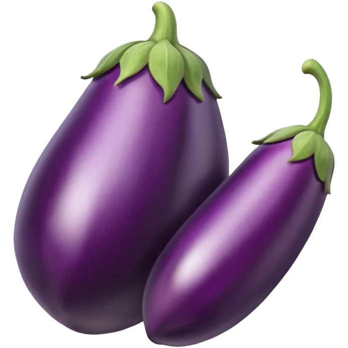 a huge eggplant emoji