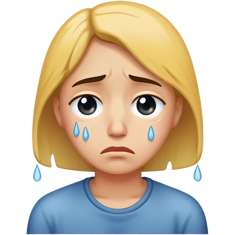 Грустить  emoji