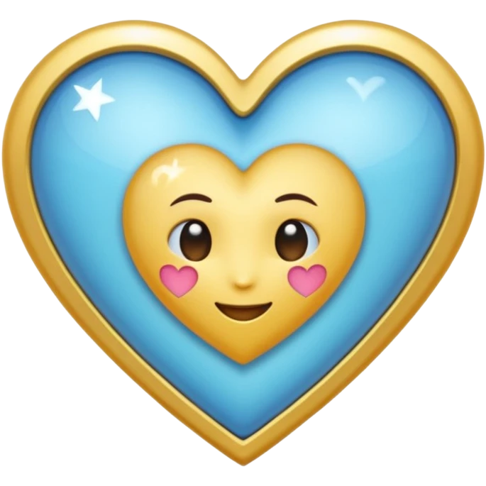 Emojis celestes de Disney: corazón, hada, glitter emoji