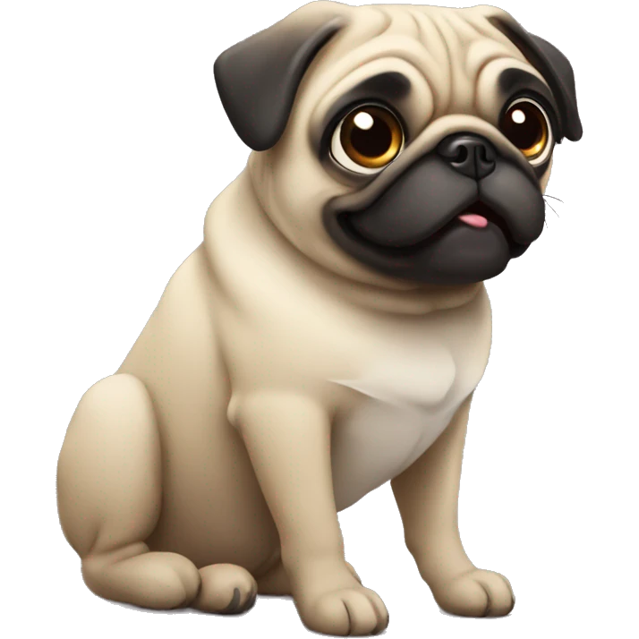 Pug emoji
