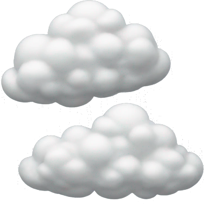 Clouds emoji