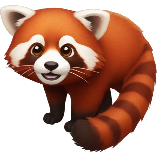 Red panda emoji  emoji