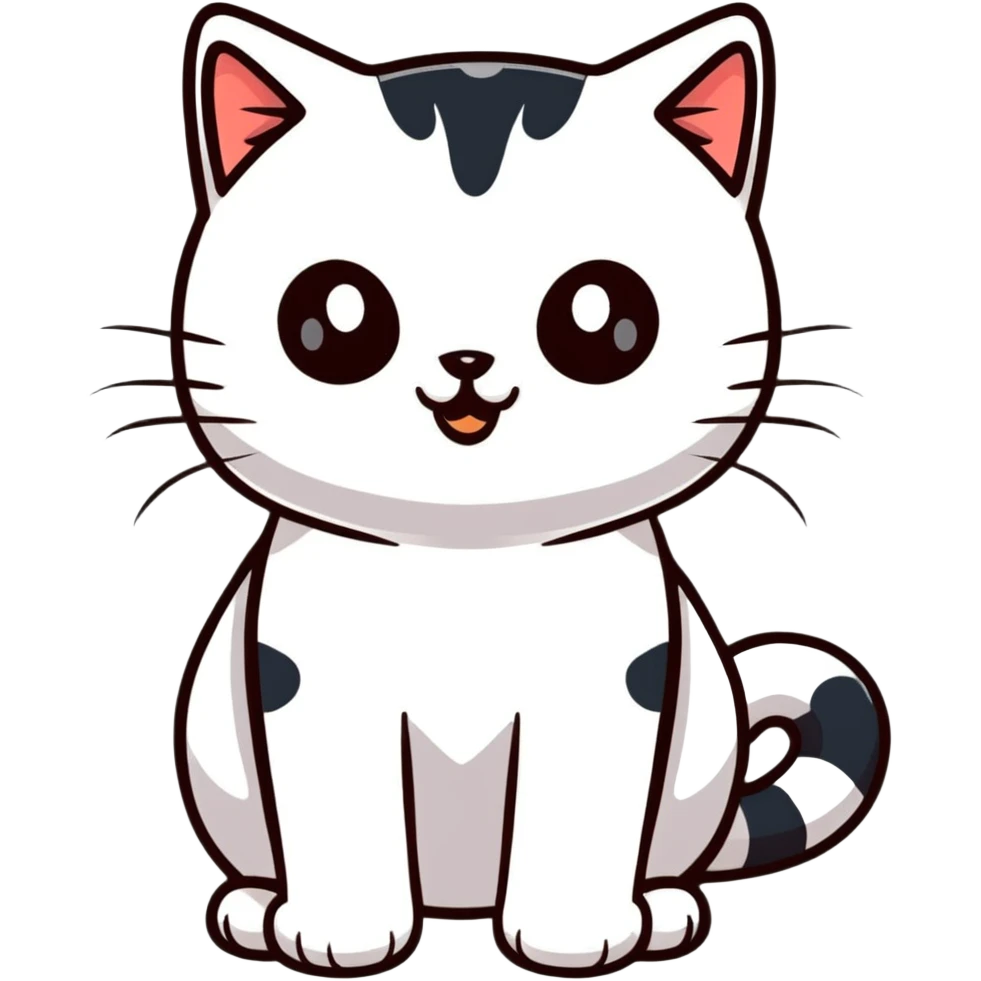 Silly kitty emoji