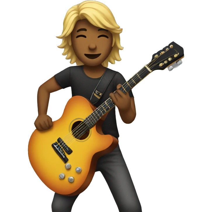 guitar player emoji