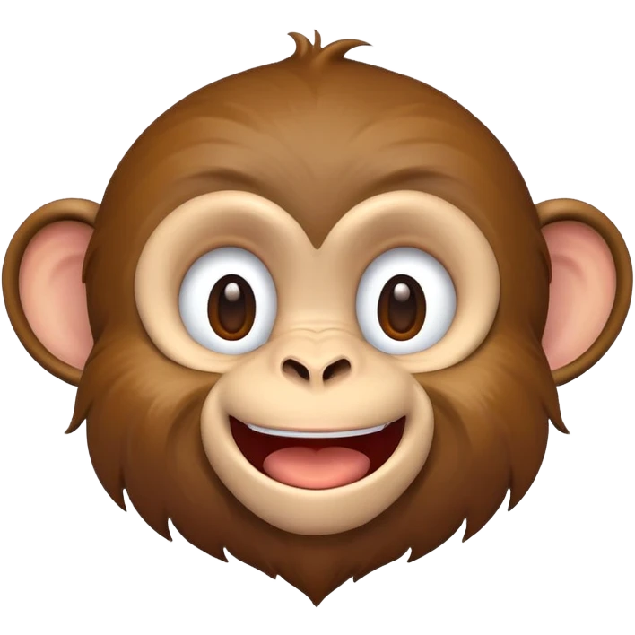 happy monkey emoji