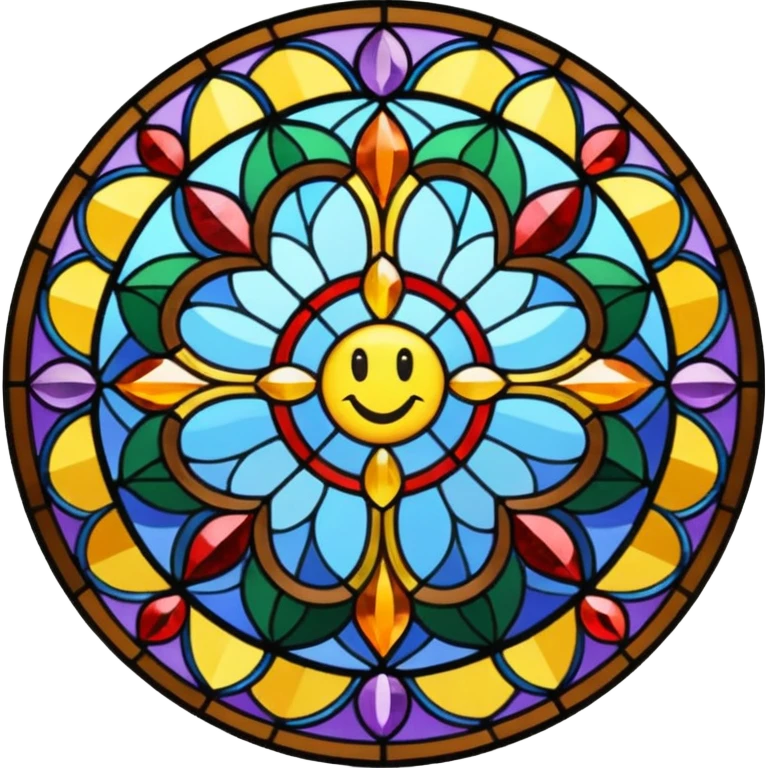 stained glasses  emoji