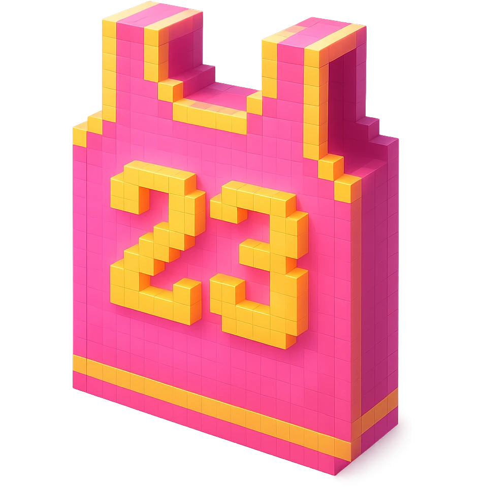 светящейся розовая баскетбольная майка с надписью "23", no background emoji