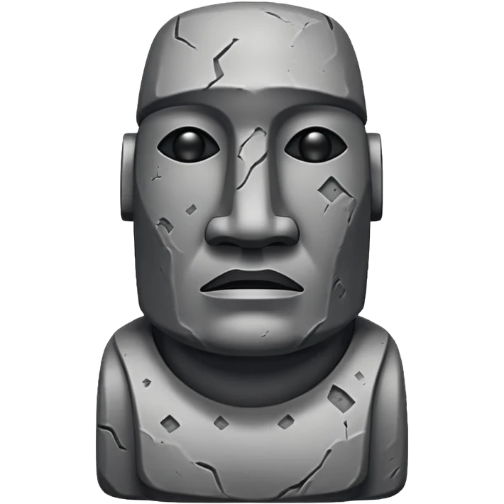 Moai emoji