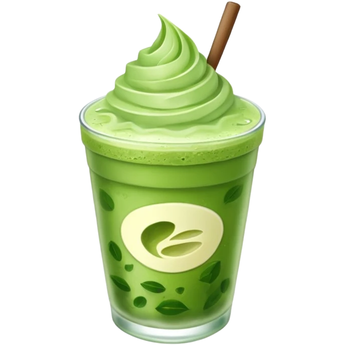 matcha ice only emoji