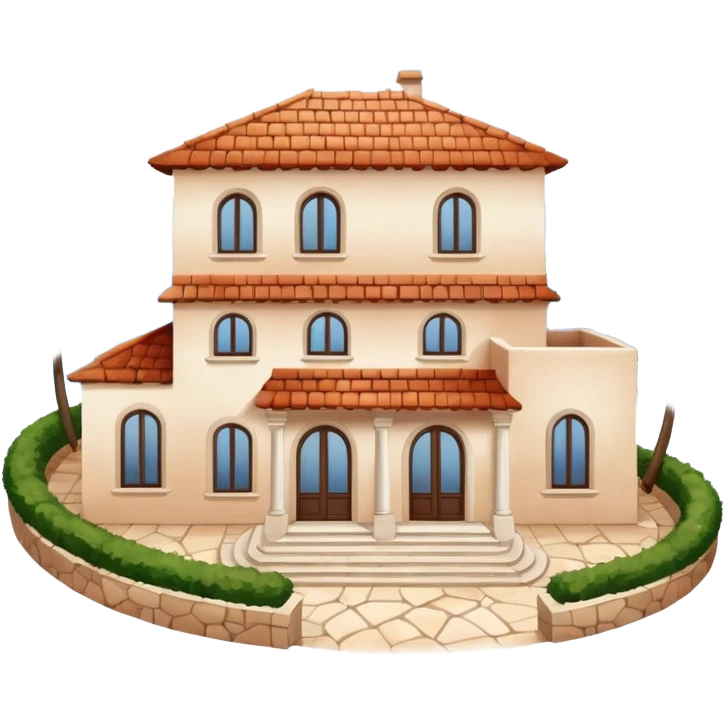 красивая вилла на фото emoji