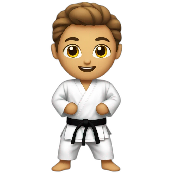 Karate kinder emoji