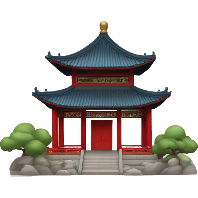 Chinese temple emoji