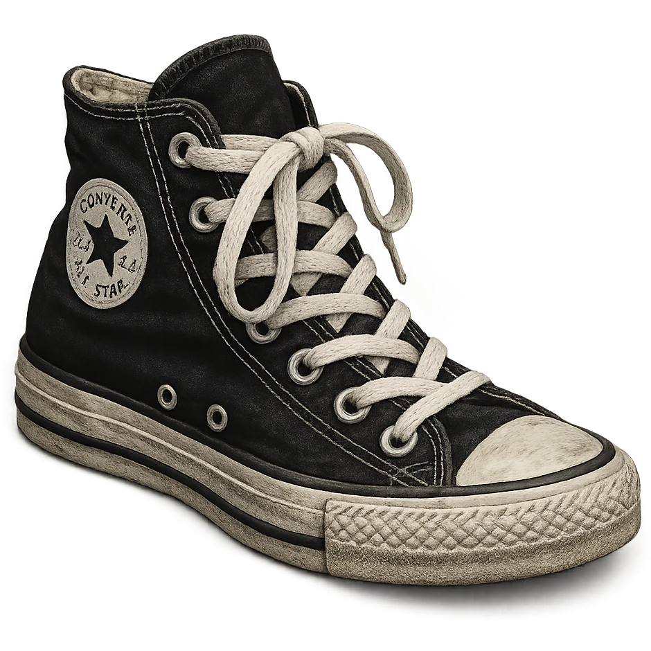 emo converse sneaker emoji