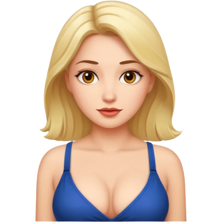 Woman’s Cleavage  emoji