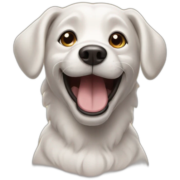 happy dog emoji
