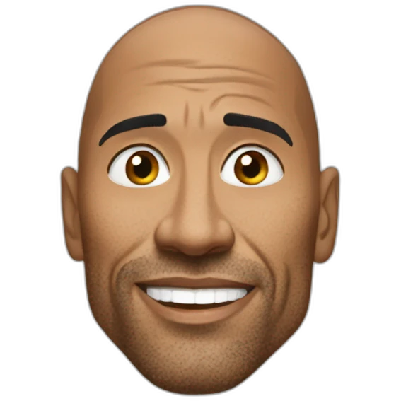 The rock emoji