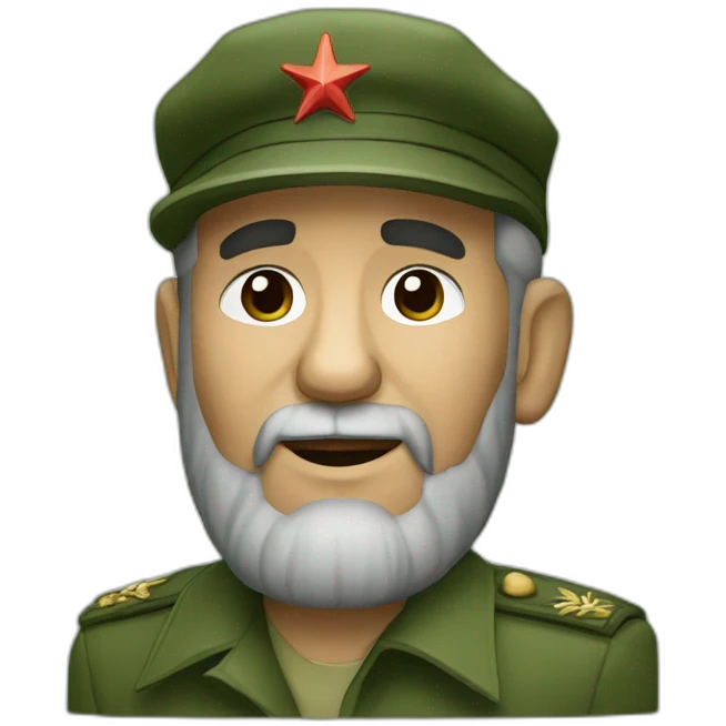 Fidel Castro emoji