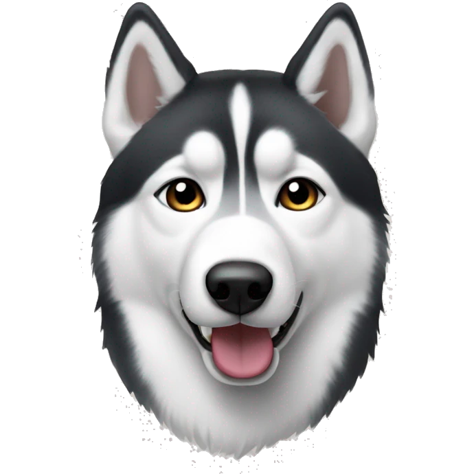 a sierian husky emoji