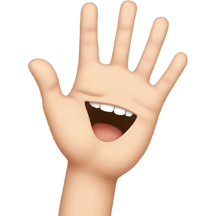 Boy and girl hand emoji