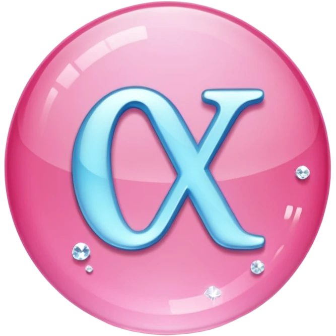 The name Crystal in pink letters emoji