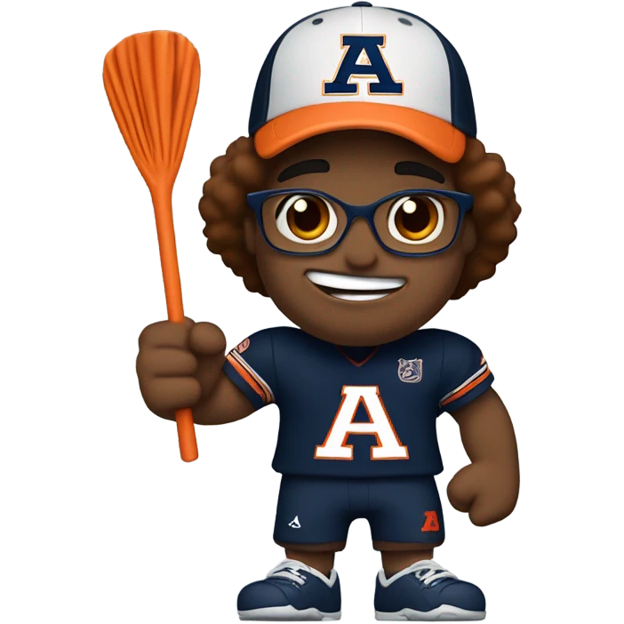 Auburn University sports fan emoji