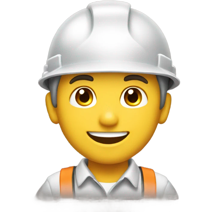 smiling boys in tradesmen attire emoji