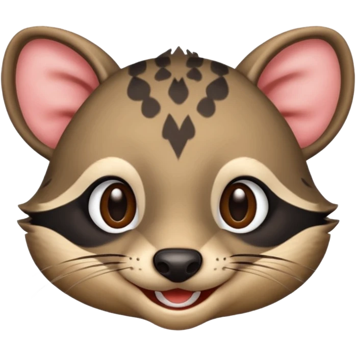 civet show yummy face emoji