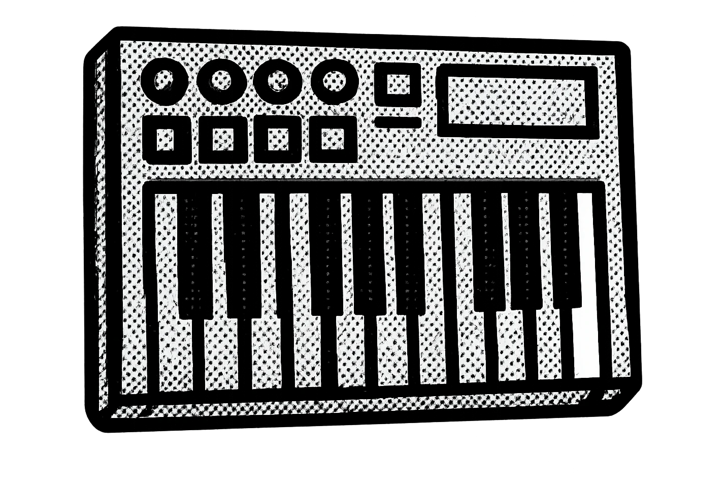 MIDI keyboard emoji