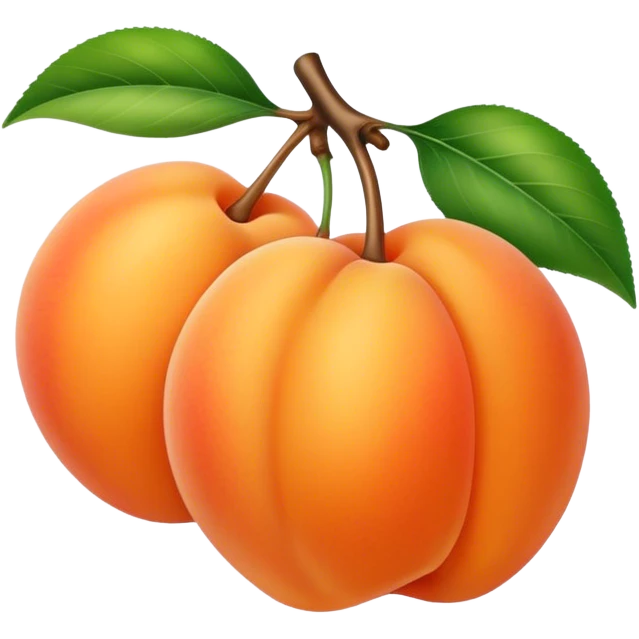 apricot emoji
