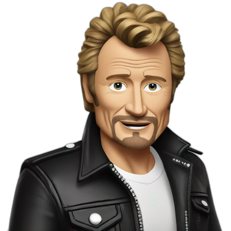 Johnny hallyday chante emoji