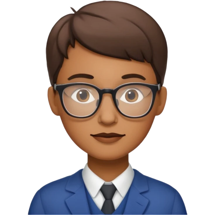 Преподаватель французского языка в стиле iOS  emoji