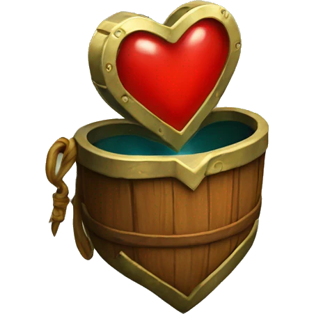 Zelda heart container emoji