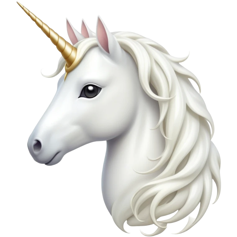 cinematic-beautiful-white-unicorn-emoji,-poised-and-regal,-with-a-slender,-ethereal-form-draped-in-a-pristine-white-color,-a-flowing-mane-and-tail,-and-a-glistening,-spiraled-horn-that-radiates-pure-light,-simplified-yet-sharp-and-majestic emoji