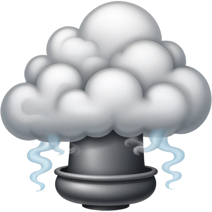 Chimnney smoke pope  emoji